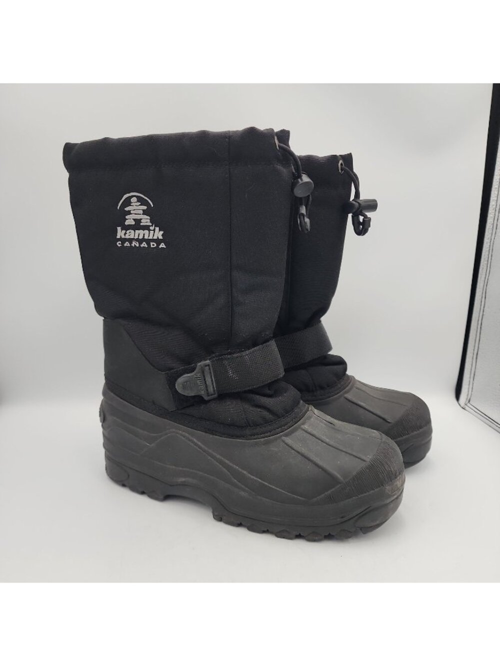 Kamik Waterproof Winter Rain Snow Boots Black Size 6 mens